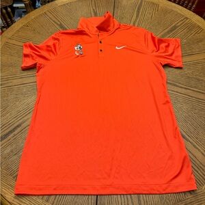 Nike Orange Polo Shirt